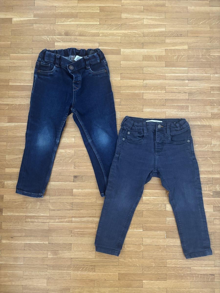 Pantaloni: Lot 2 jeans bébé 92 cm – Usato da Chêne-Bougeries venduto da CeliaMate