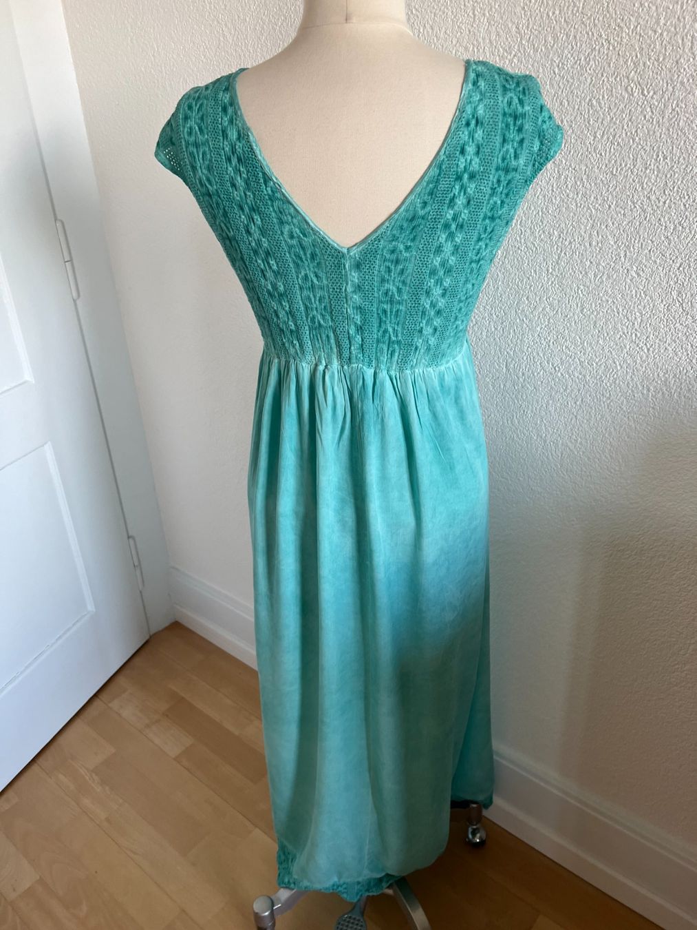 Kleider: Moda Stil Damen Kleid in ca. Gr. 38, Türkis – Gebraucht aus Worb von farben20zauber 3