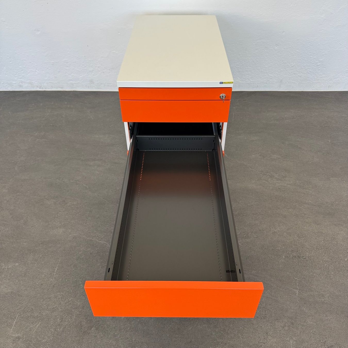 Banconi: König + Neurath Container Roll-Korpus Weiss-Orange 4 – Usato da Schönenwerd venduto da mcofficeshop 1