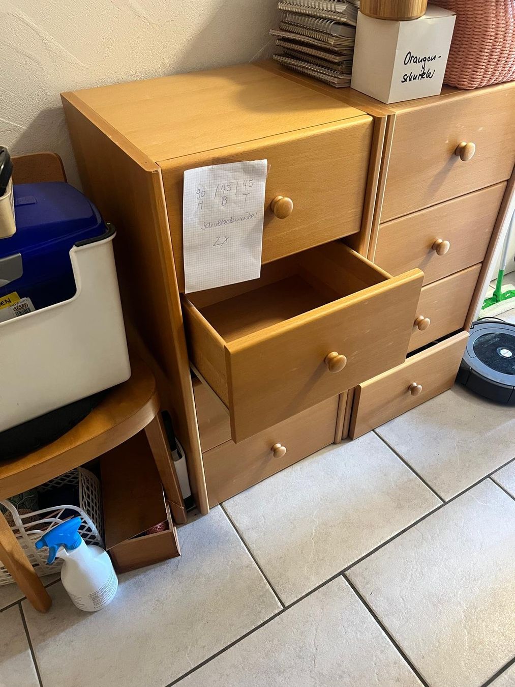 Cassettiere: Kommode Holz 4 Schubladen gebraucht – Usato da Nänikon venduto da jeannine20 1