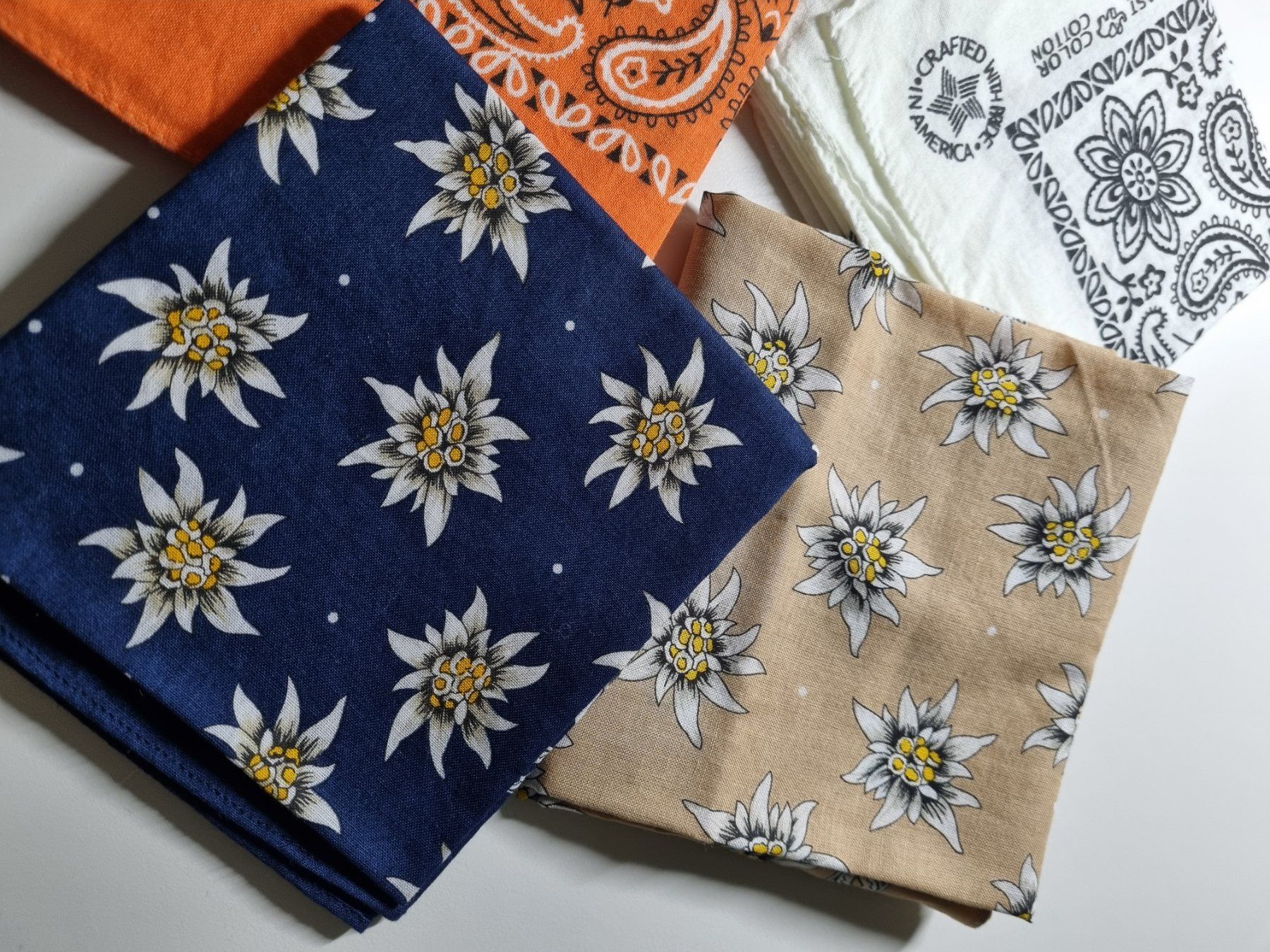 Foulards, Tücher & Schals: 8 Stück Bandana Tücher – Gebraucht aus Zofingen von Felpa 3