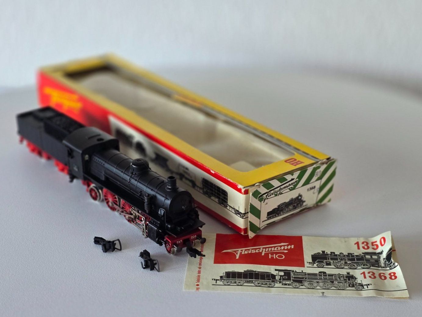 Fleischmann Modellini di ferrovie: Fleischmann, 1368, FS, 685 026, Dampflok, Guss, Analog, – Usato da Kloten venduto da Nicola2 9