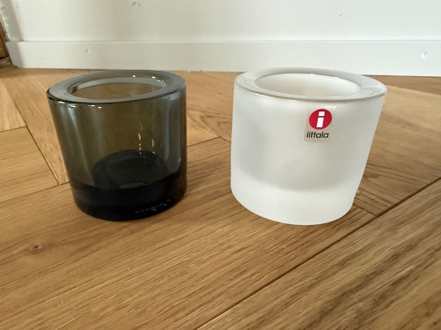 Iittala Portacandele: 3 x Iittala Kivi: Windlicht matt 6cm – Nuovo e nell'imballaggio originale da Mönchaltorf venduto da godetra 1