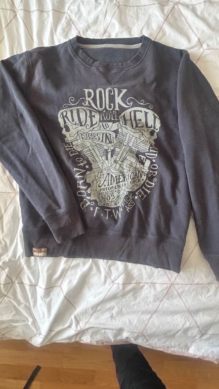 Pullover & Sweatshirts: NEU King Kerosin PULLOVER ACIDWASHED Herren Gr:XXL – Neu (gemäss Beschreibung) aus Münchenstein von einElement