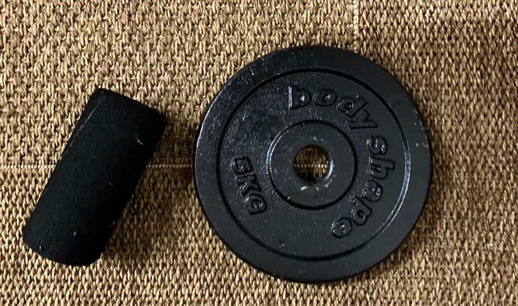 Hometrainer: Barbell weight set – Gebraucht aus Minusio von MinusioMc 3