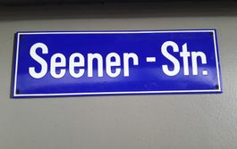 Email-Strassenschild: Seener-Str.