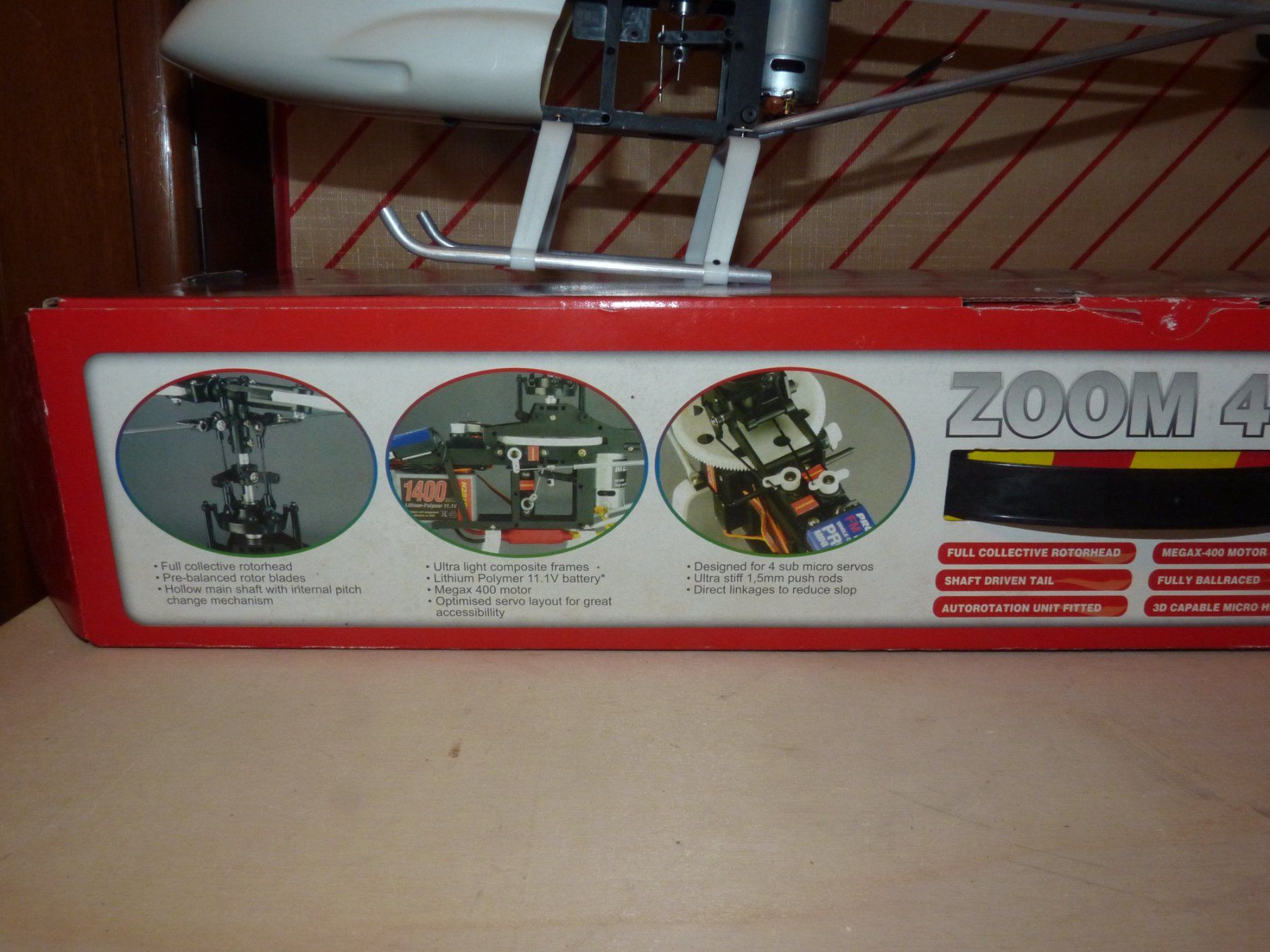 Modellismo RC: Protech Zoom Rc Heli – Nuovo e nell'imballaggio originale da Rudolfstetten venduto da Rrst1968 1