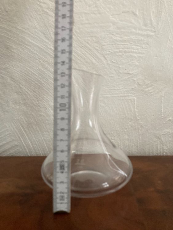 kleine Weinkaraffe 2 DL geeicht Decanter Kaufen auf Ricardo