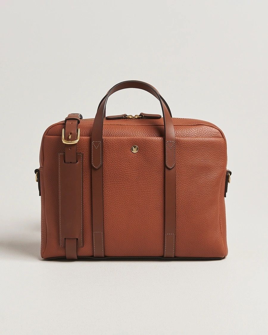 Valigie & Borse: MISMO Aspire Pebbled Leather Briefcase Tabac CHF 815 – Nuovo (secondo la descrizione) da Unterseen venduto da SONY-CoolGo 6