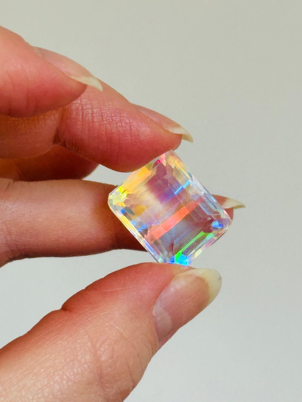 Edelsteine: 31.30 Ct  Emerald Cut Certified Loose – Neu und originalverpackt aus Genève von AWWA 8