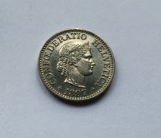 1897 10 Rappen unz *RAR*