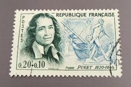 Frankreich 1961 Pierre Puget briefmarke
