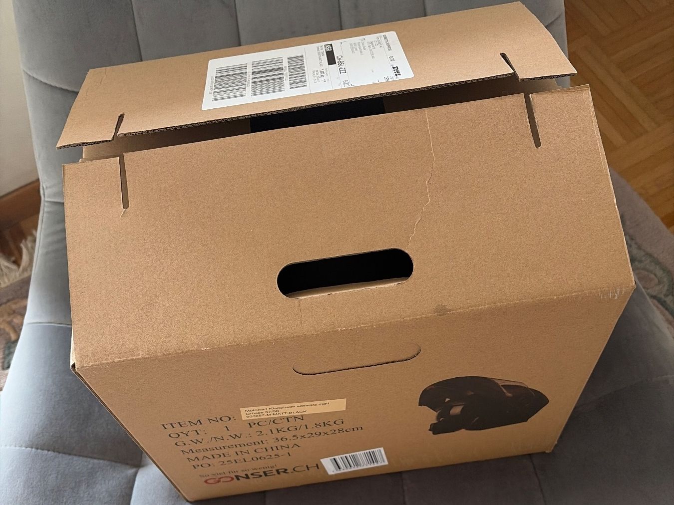 Caschi & visiere: Mottarradhelm schwarz matt Gr.M neu! – Nuovo (secondo la descrizione) da Luzern venduto da Chiara.9 8