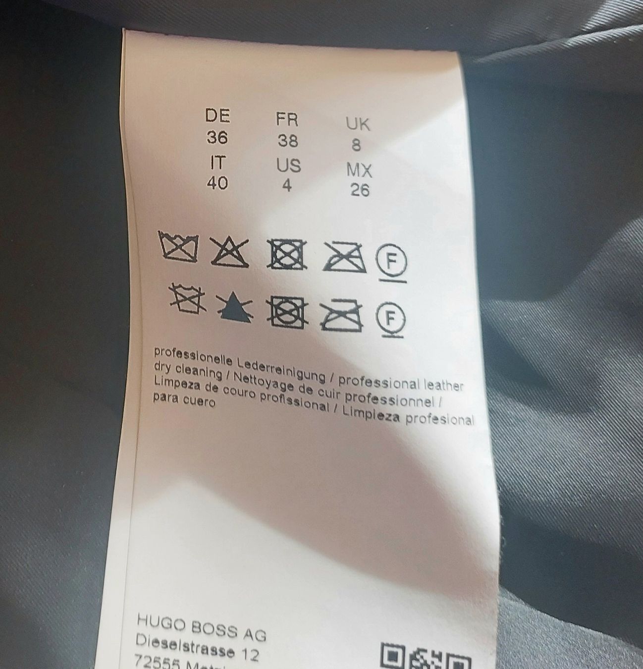 Hugo Boss Giacche: Lederjacke von Boss – Usato da Zürich venduto da lakili 3