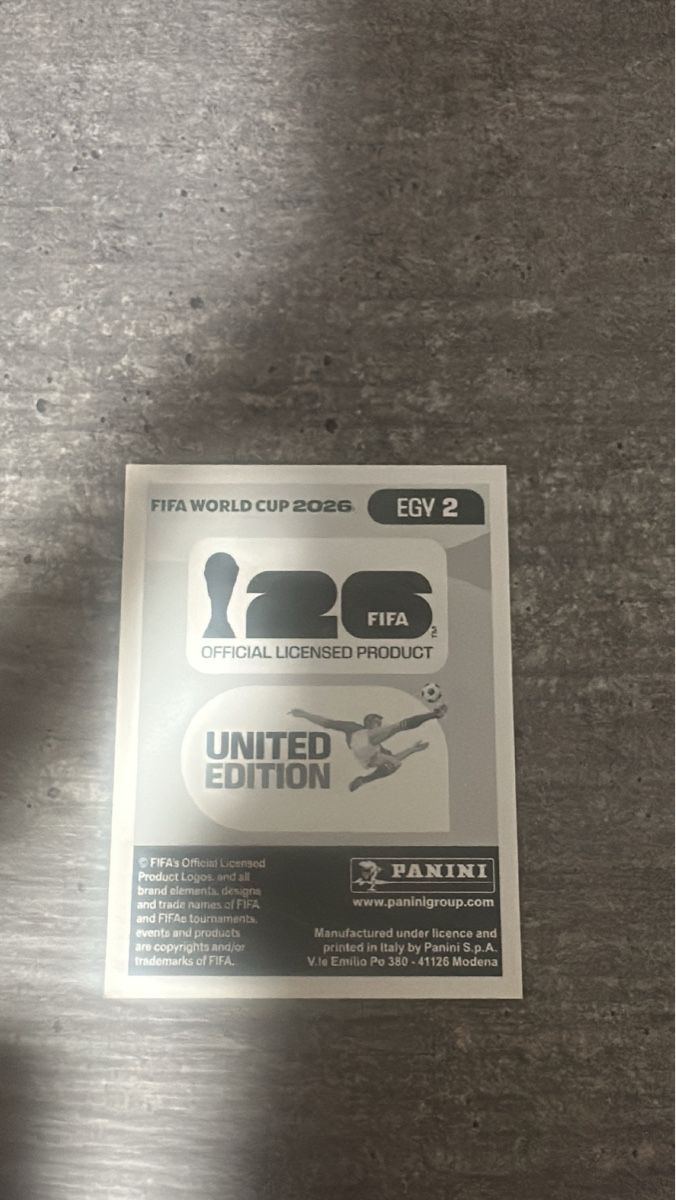 Panini Carte collezionabili: EGY 2 , FIFA WORLD CUP 2026 PANINI  – Nuovo (secondo la descrizione) da Frauenfeld venduto da 1PegPeg1 1