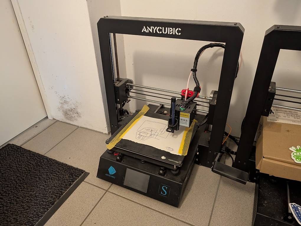 Stampanti 3D: Anycubic i3 Mega s 3D Drucker – Usato da Krauchthal venduto da Queiser