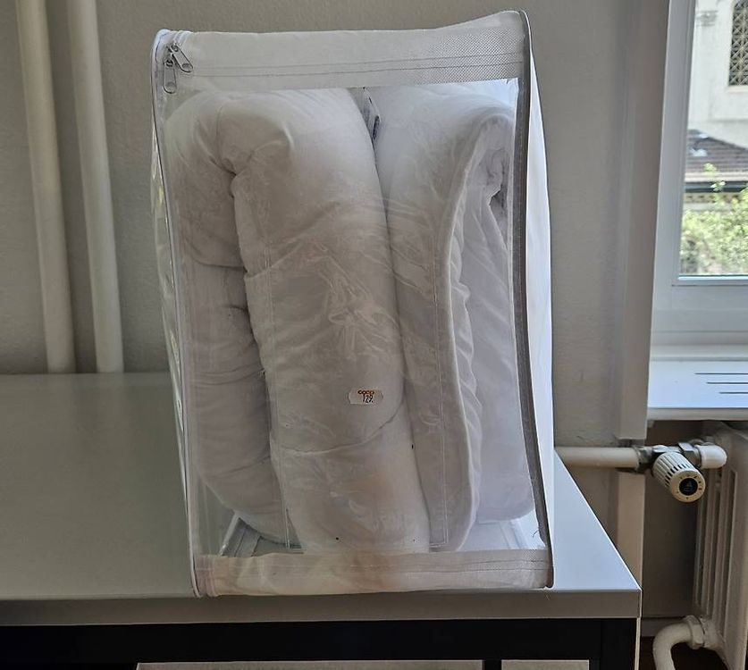 Decken: Kuschelige Ganzjahresdecke Mikrofaser 200x210 cm – Gebraucht aus Zürich von k_l_668l