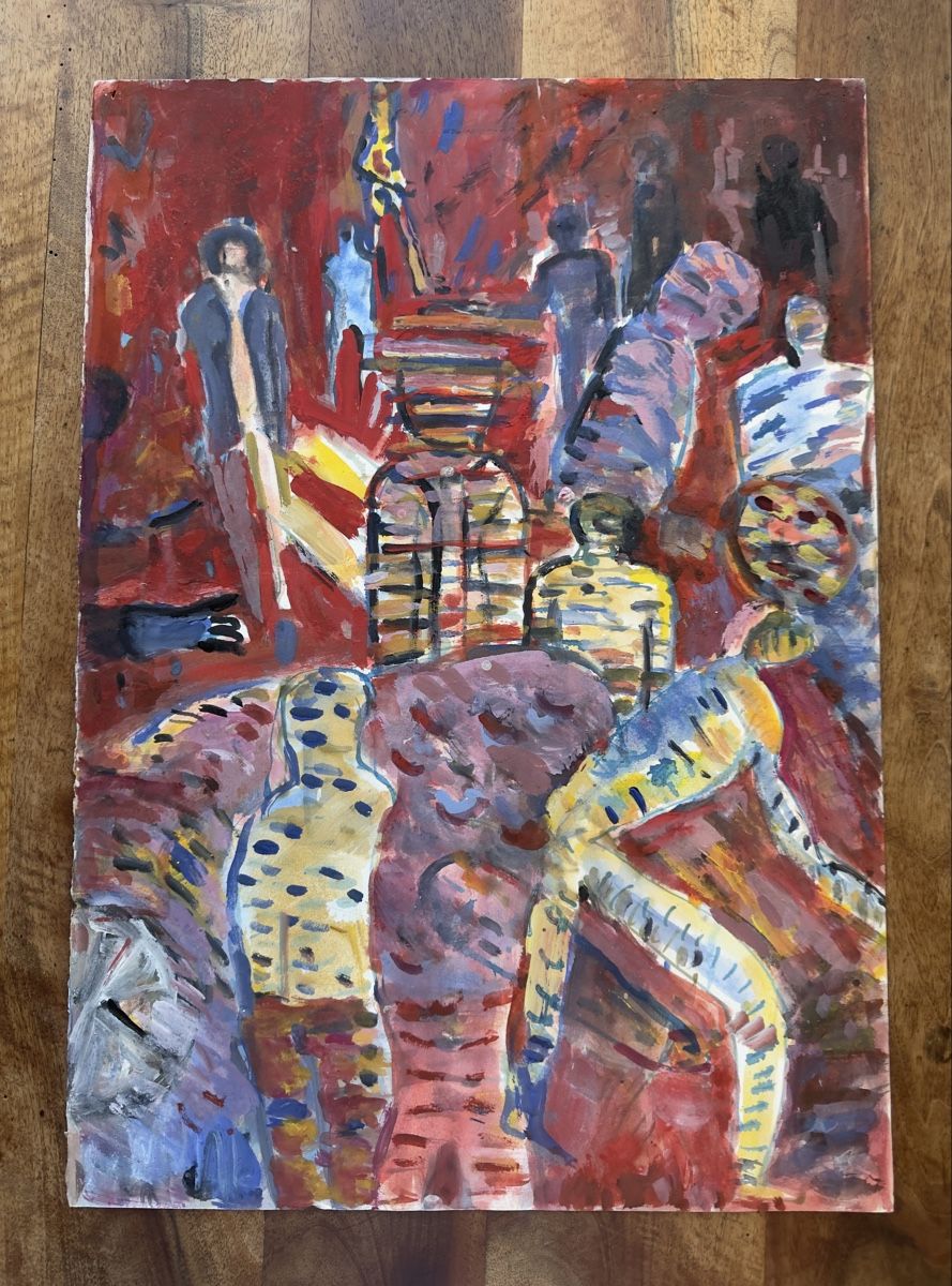 Dipinti: Kurt Oskar Weber Bild 1991 – Usato da Zürich venduto da cENS0R