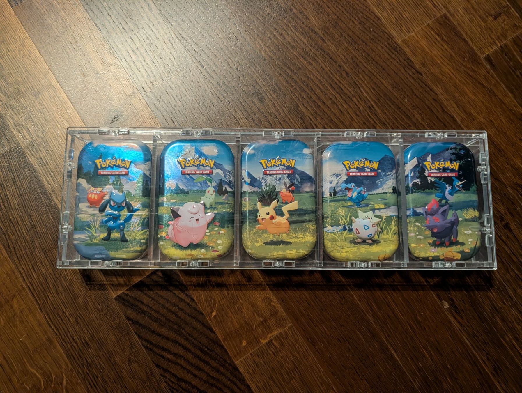 Pokémon Cartes à collectionner: Pokémon Mini Tin Display Collection (Empty) - Ascended + 151 – D'occasion à Glattpark(Opfikon) par fnhabach 2