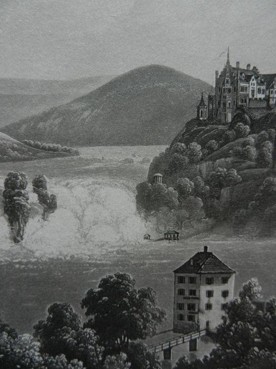 Incisioni: Rheinfall Schaffhausen – Usato da Risch venduto da Rischli15 5