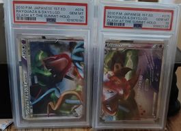 Rayquaza deoxys Legend 1st ed Holo #74/75 Jap PSA 10 