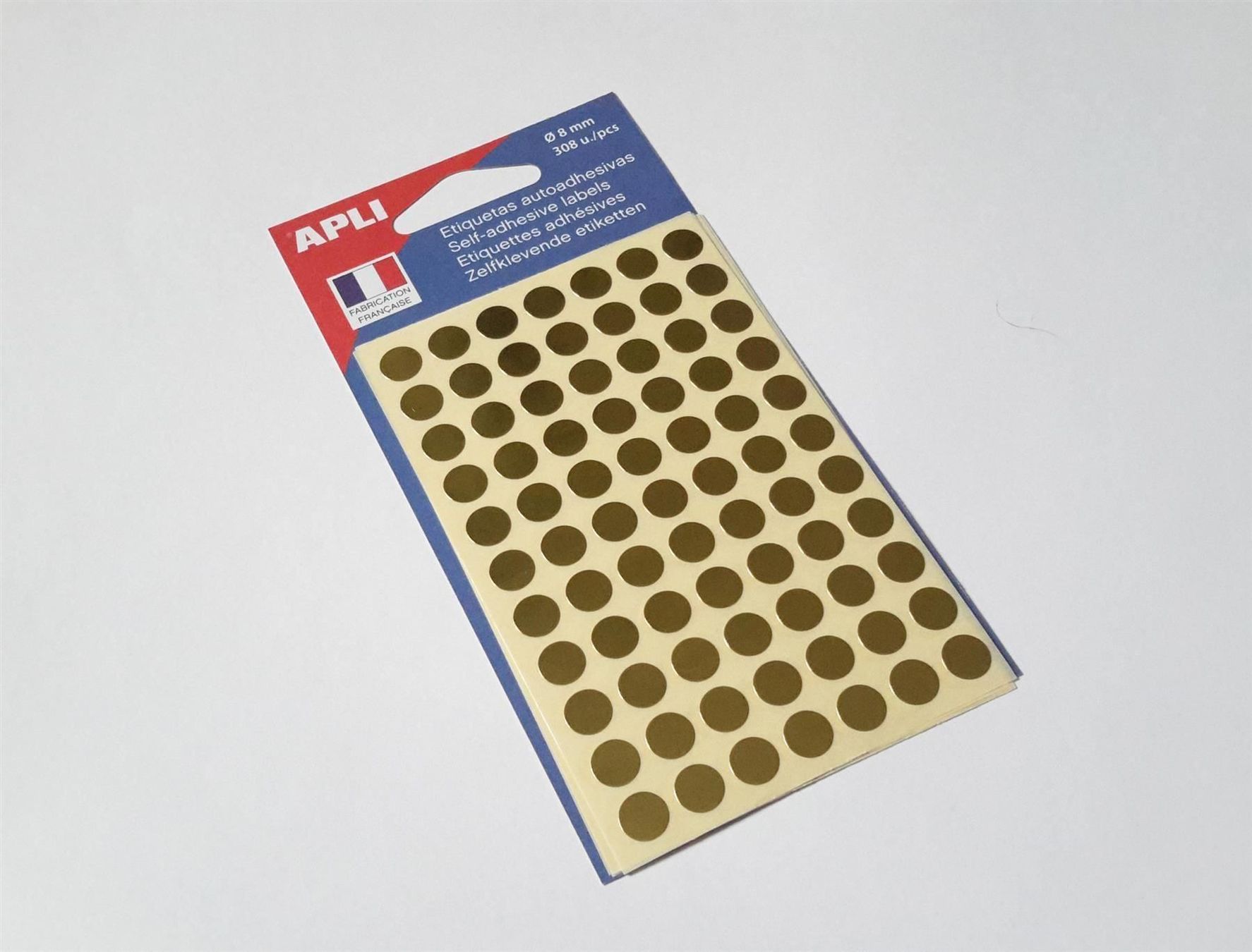 Sticker: Markierungspunkte, gold, 8mm, 308 Stück – Nuovo e nell'imballaggio originale da St. Gallen venduto da cointec 2