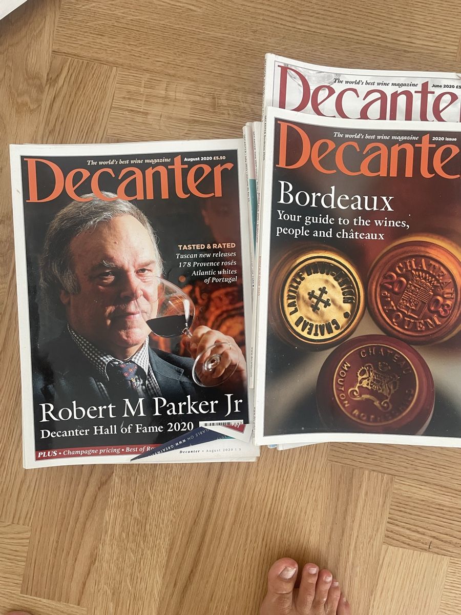 Zeitschriften & Magazine: Decanter wine magazines – Gebraucht aus Zürich von joh_wgk2
