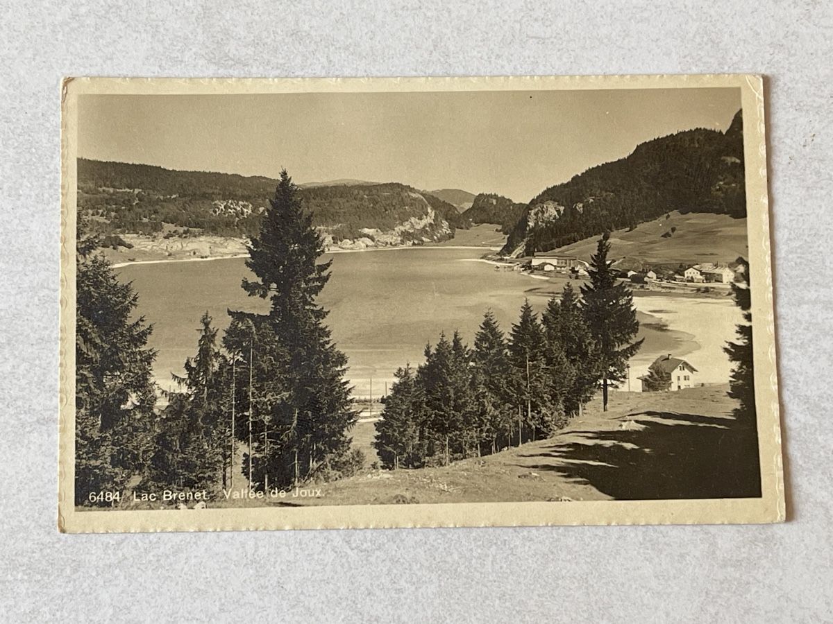 Cartoline postali: Ansichtskarte Lac Brenet, Vallée de Joux,  – Usato da Strengelbach venduto da Aschatan5