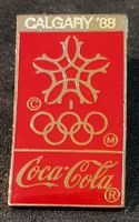 L505B - Pin Coca Cola Olympic Games Calgary 1988