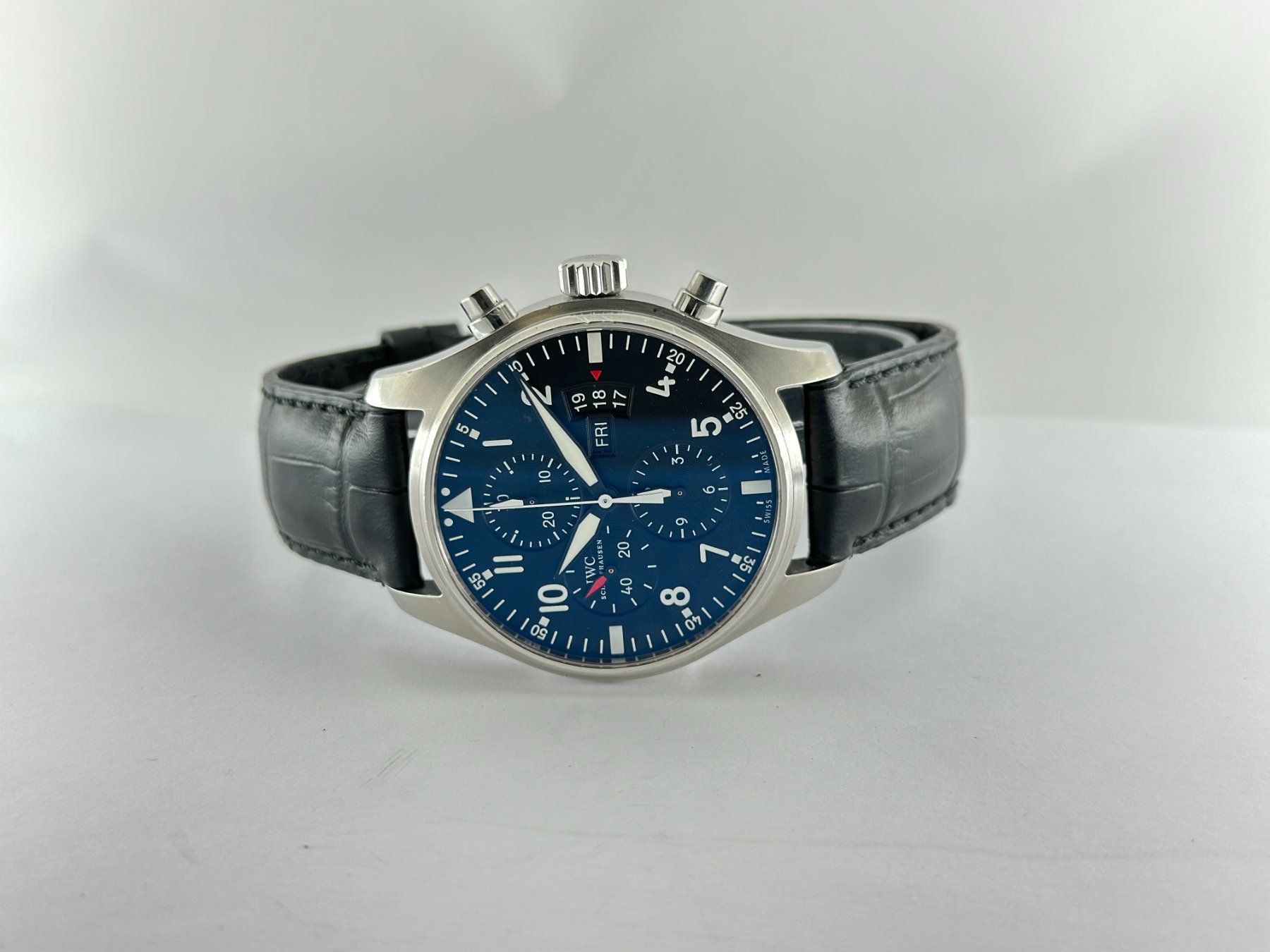 IWC Uhren: IWC Fliegeruhr Chronograph – Gebraucht aus Zürich von Stargold-Uhren 6