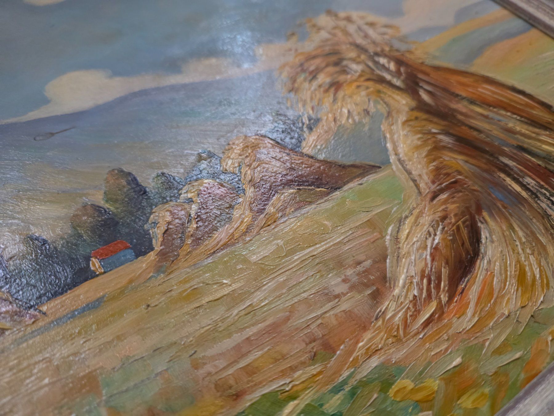 Gemälde: Gemälde Bild - signiert R. Bolle 1946 – Gebraucht aus Walterswil BE von Lonitti 7