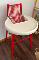 IKEA BLÅMES Kinderhochstuhl + ANTILOP Kissen