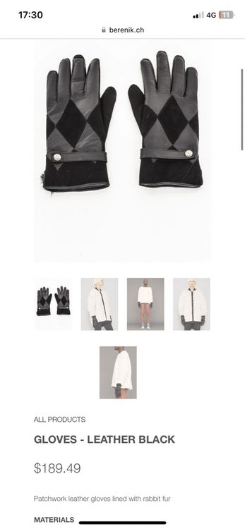 Gants & mitaines : Berenik echtleder handschuhe – Neuf (Voir description) à Zürich par Nikuska32 4