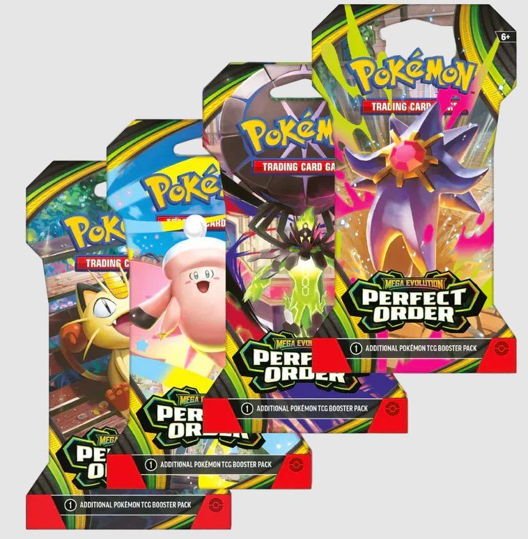 Pokémon Carte collezionabili: Pokemon Perfect Order Sleeved booster – Nuovo e nell'imballaggio originale da Trübbach venduto da SwissShopDachRegion 5