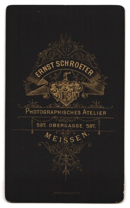 Fotografie & Manifesti: Fotografie Ernst Schroeter, Meissen, Obe – Usato da Berlin venduto da bartko-reher 1