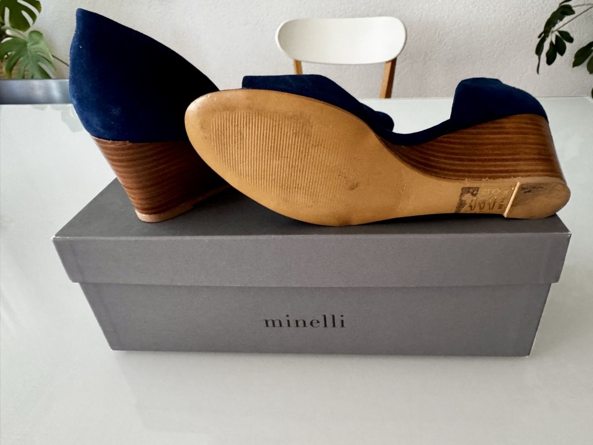 Scarpe da donna: Escarpins Minelli bleus – Nuovo (secondo la descrizione) da Prilly venduto da ste_fani 2
