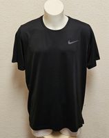 NIKE Dri-FIT Sport T-Shirt Schwarz Gr. L Fitness Training Ru