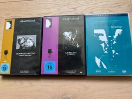 3 DVD von Alfred Hitchcock  **NEU**