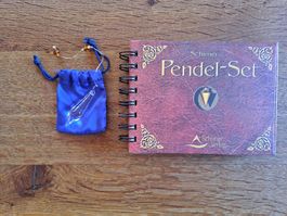 Schirner Pendel-Set mit Pendel und Buch, selten gebraucht