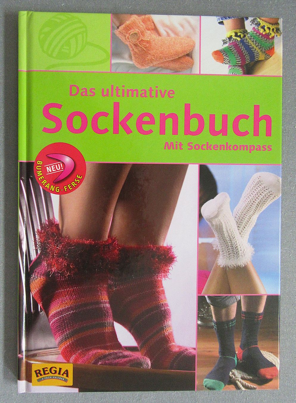 Bücher: Das ultimative Sockenbuch - mit Sockenkompass - Strickbuch – Gebraucht aus Auenstein von Padabimbim