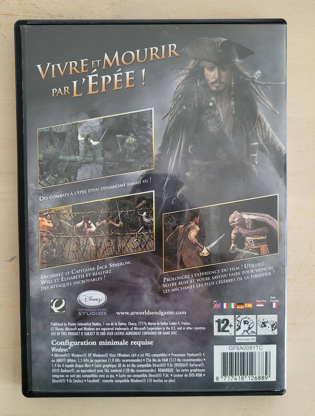Disney Spiele: Jeu vidéo PC Pirates des caraibes – Gebraucht aus Riddes von flo_ngl8 2