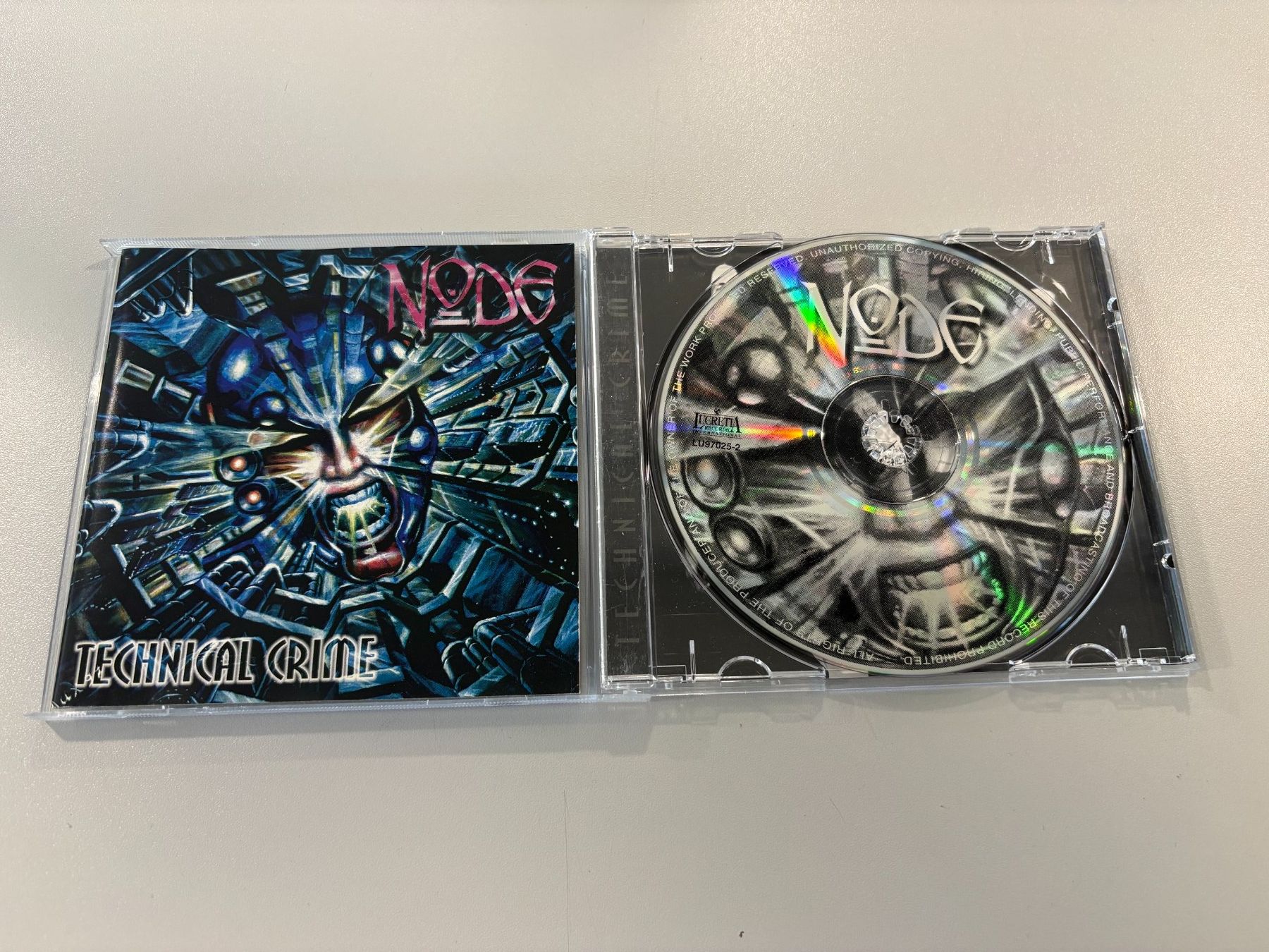CDs: NODE - Technical crime CD Thrash / Death Metal – Gebraucht aus Wiedlisbach von Andrisa