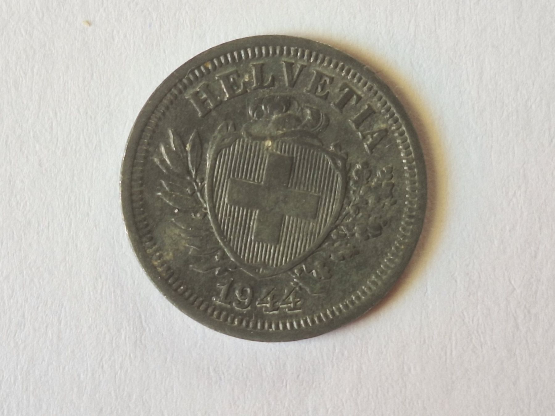Alle Münzen: 1ct 1944 – Gebraucht aus Couvet von zeze03