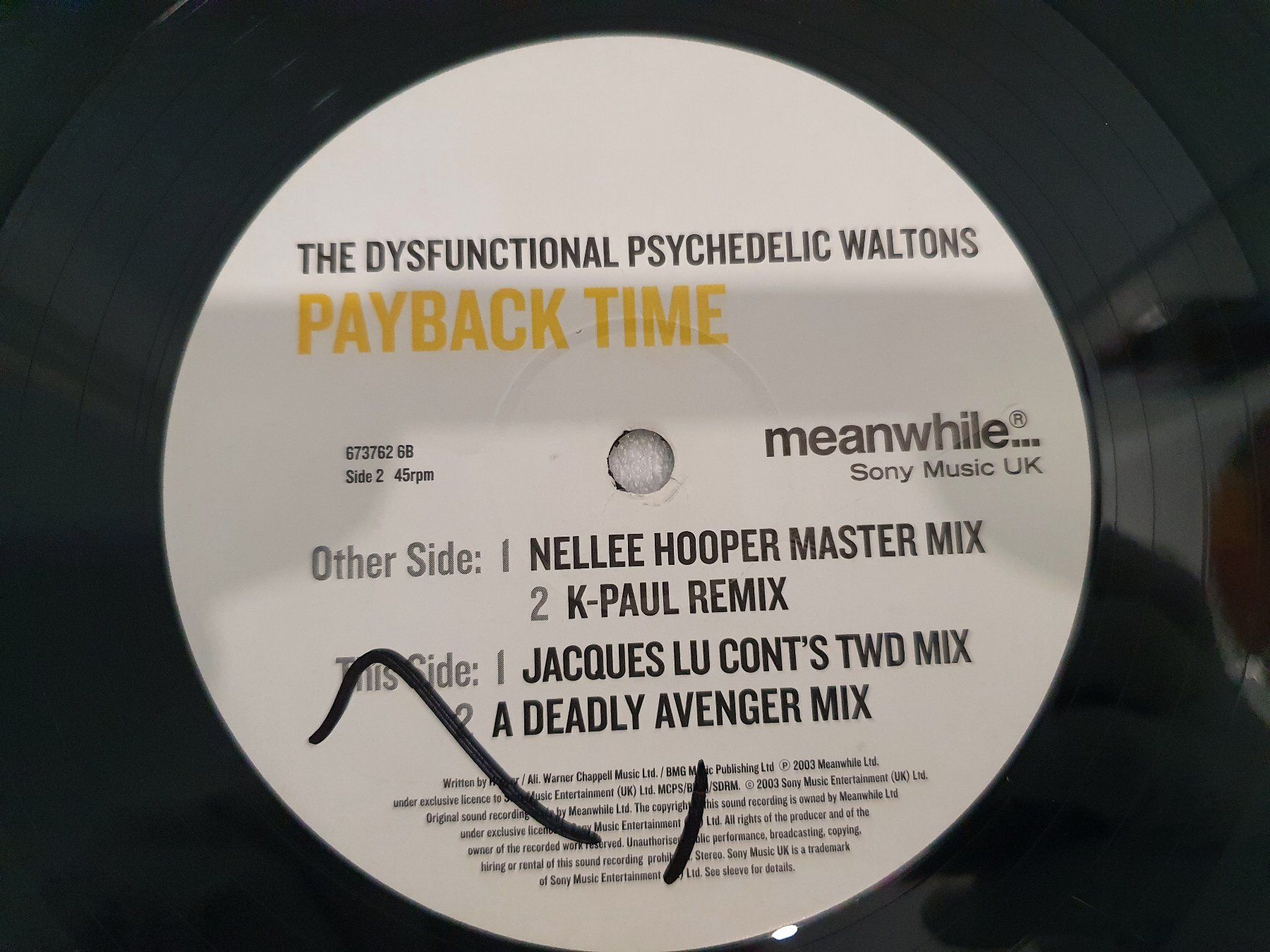 Schallplatten: The Dysfunctional Psychedelic Waltons–Payback Time (Electro) – Gebraucht aus Uster von Vinyl-Leidenschaft 5