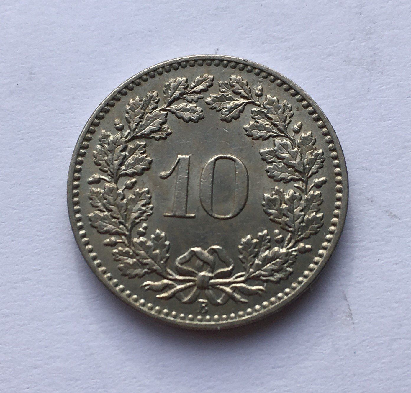 Tutti le monete: 1894 10 Rappen unz – Nuovo (secondo la descrizione) da Kirchberg SG venduto da Helveticus00 1
