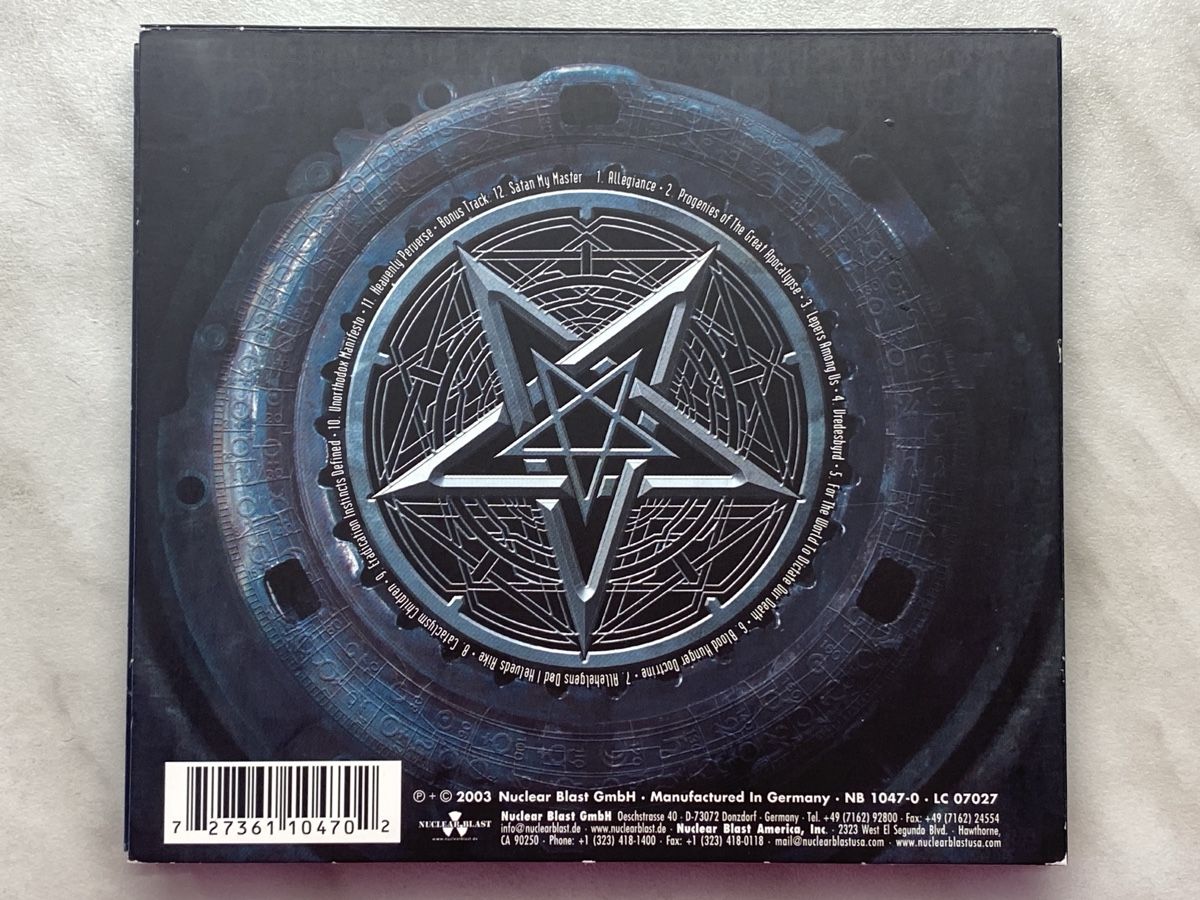 CDs: Dimmu Borgir Death Cult Armageddon – Neu (gemäss Beschreibung) aus Aigle von St_anger 1