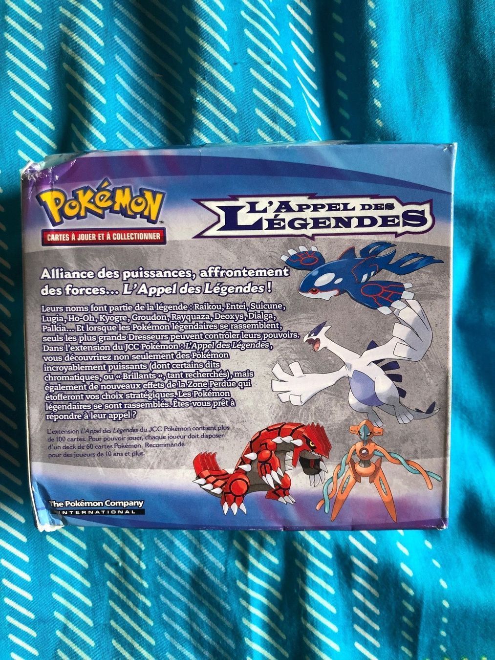 Cartoline: Display vide Pokémon APPEL DES LÉGENDES FR – Usato da Oron-la-Ville venduto da W.XIX 1