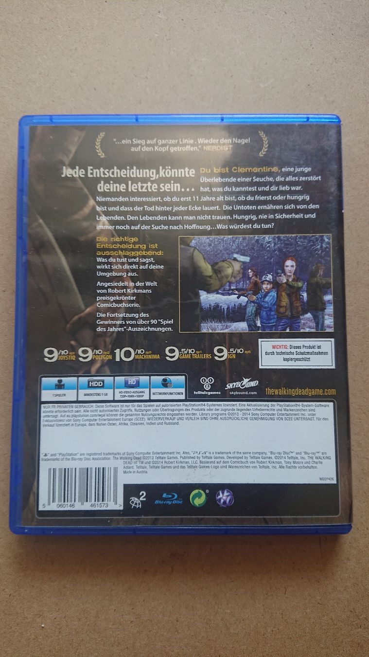 Giochi: The Walking Dead Season Two PS4 Spiel  – Usato da Chur venduto da FreakofRarity 1