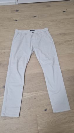 TERRANOVA Herren Chino Hose, hellbeige, Gr. 42