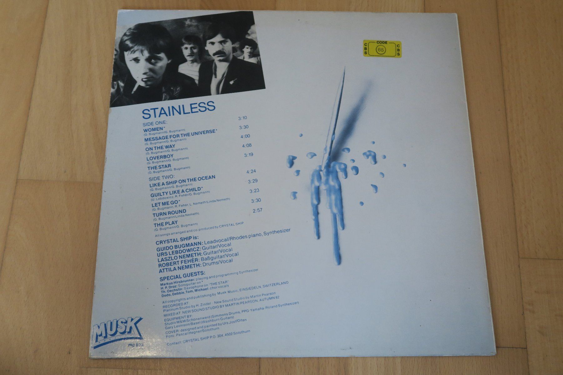 Dischi in vinile: Crystal Ship – Stainless – Usato da Thun venduto da Karibu70 1